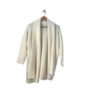 Lou & Grey Wool Alpaca Blend Waterfall Cardigan Sweater